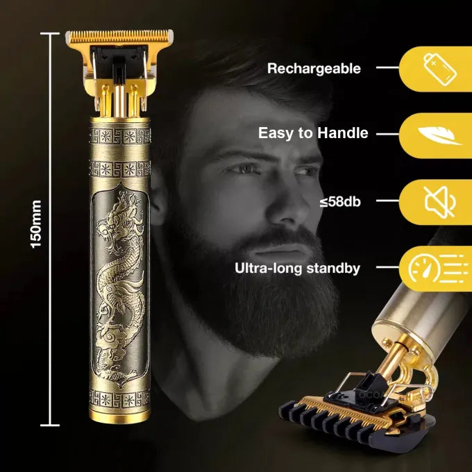 PROFESSIONAL T9 Vintage Hair Trimmer For Men