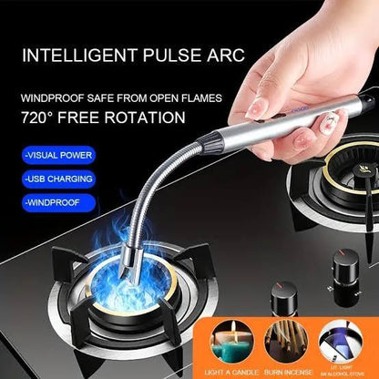 Gas lighter Rechargeable Electric  lighter  for kitchen