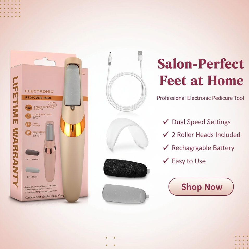 Electric Callus Remover – Smooth, Soft & Salon