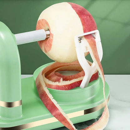 Manual Fruit Peeler, Hand Crank Fruit Peeler, Multifunction Suction Quick Peeler, Kitchen Pear Peeler Cutter Slicer, Fruit Vegetable Peeler, Apple Slicing Shaving Slicer, Multifunction Manual Rotary Slicer, Hand Cracked Peeler, Household Kitchen Gadget