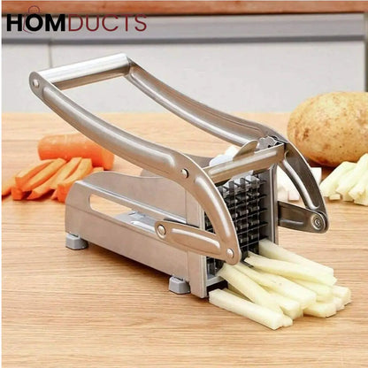 Premium Stainless Steel French Fry & Vegetable Cutter – Heavy Duty Potato Chopper