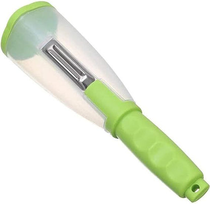 Stainless Steel Multi-functional Storage Peeler With A Container For Potato Cucumber Carrot Fruit Vegetable Peeler Kitchen Tool