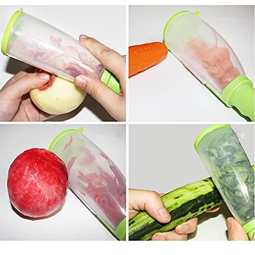 Stainless Steel Multi-functional Storage Peeler With A Container For Potato Cucumber Carrot Fruit Vegetable Peeler Kitchen Tool
